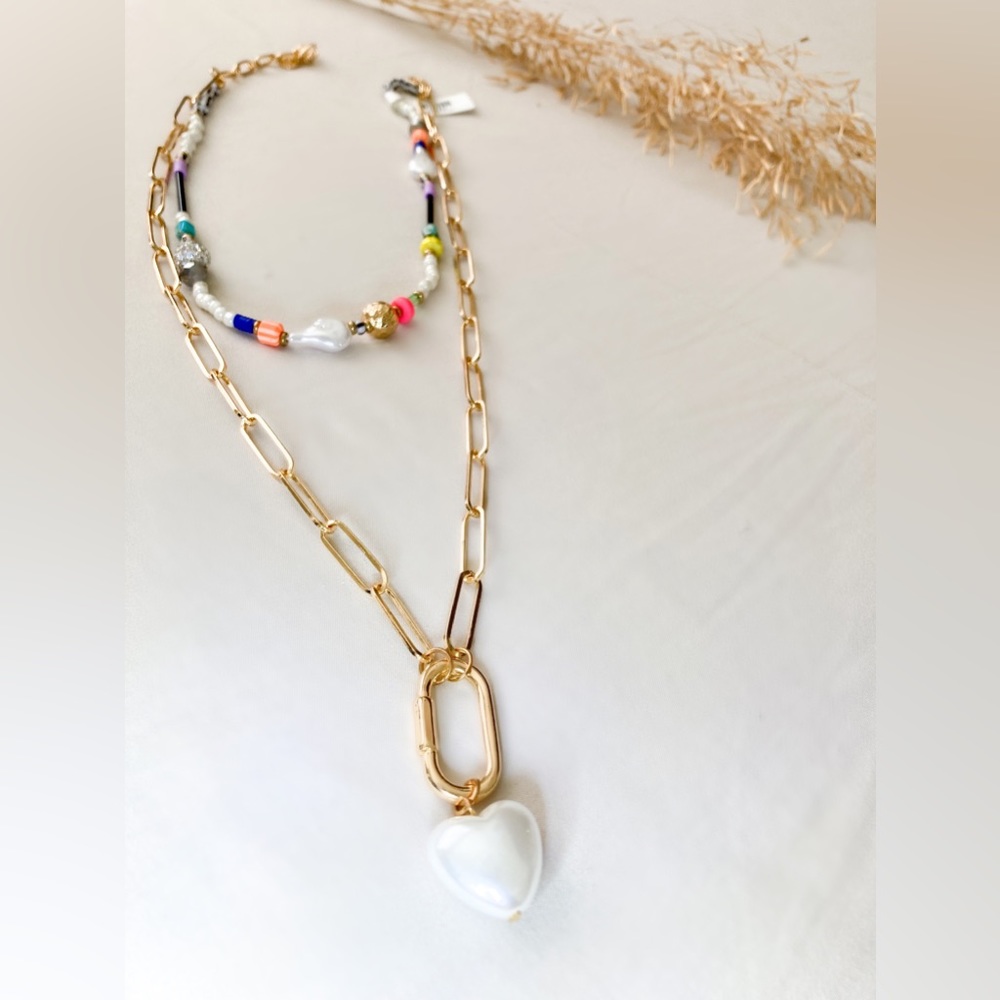 Unique Jewelry double chain